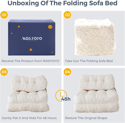 🛏️✨ Foldable Convertible Mattress – Portable Comfort Anywhere 🌿