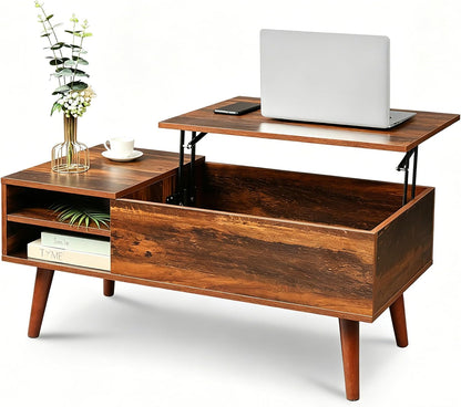 🪞✨ Adjustable Multi-Compartment Organizer – Sleek Tabletop Storage 🌿