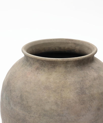 🌿 Terracotta Ceramic Vase – Farmhouse Rustic Decor 🏡✨