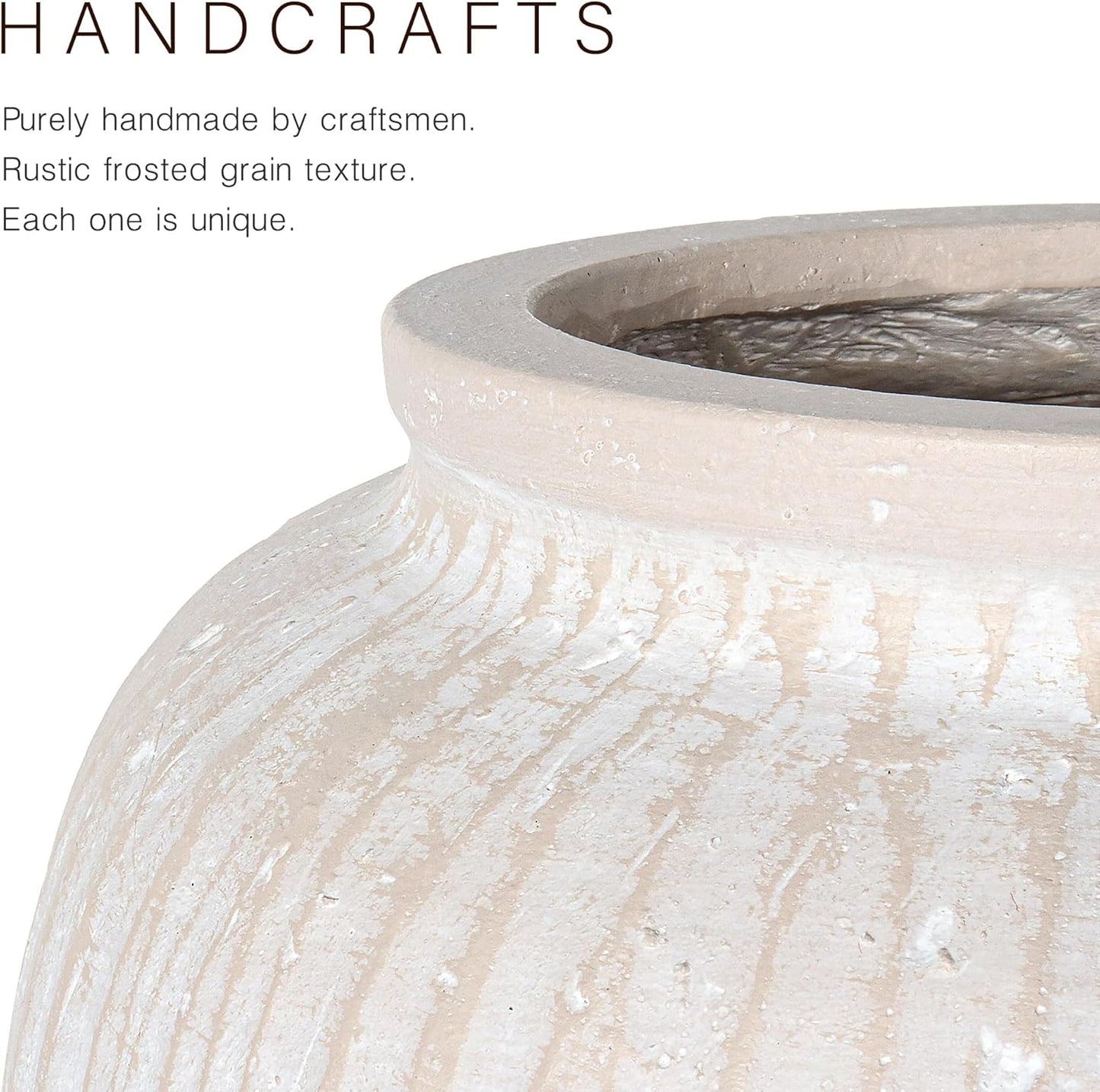 🌿✨ Minimalist Distressed Decorative Bowl – Modern Farmhouse Centerpiece 🏡
