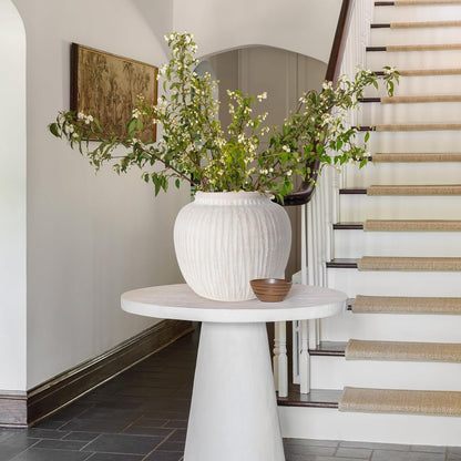 🌿✨ Minimalist Distressed Decorative Bowl – Modern Farmhouse Centerpiece 🏡