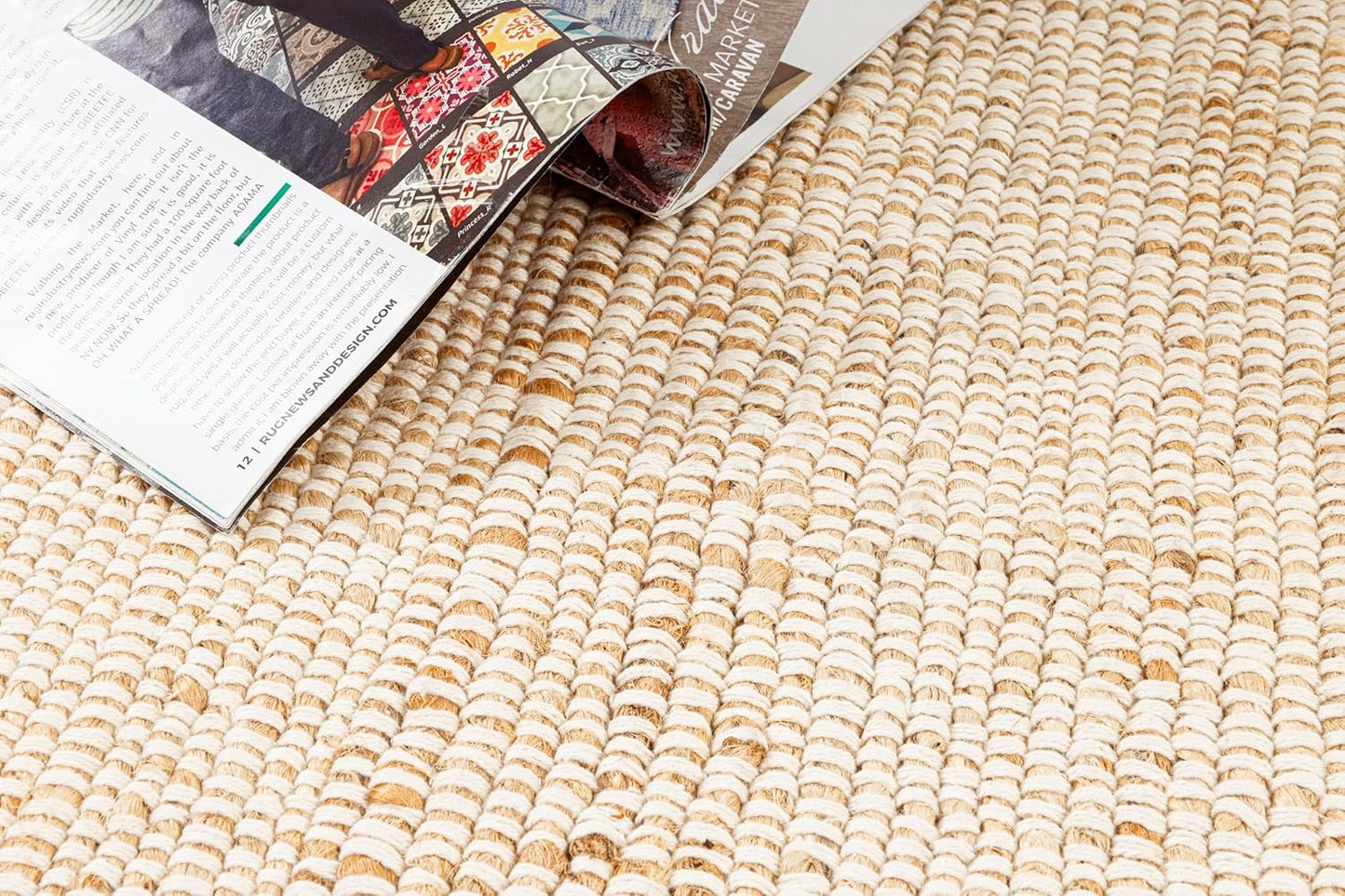 Farmhouse Area Rug 🐚🤍🧺